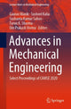 Book cover of: Advances in Mechanical Engineering. By: Gaurav Manik
