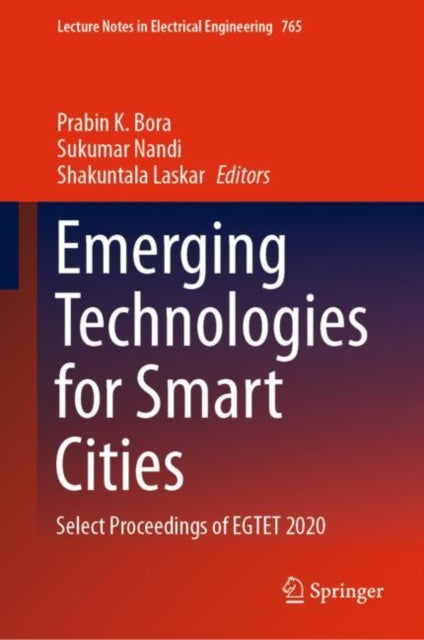 Book cover of: Emerging Technologies for Smart Cities