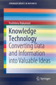 Book cover of: Knowledge Technology. By: Yoshiteru Nakamori