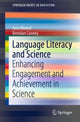 Book cover of: Language Literacy and Science. By: Azra Moeed