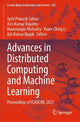 Book cover of: Advances in Distributed Computing and Machine Learning. By: Jyoti Prakash Sahoo
