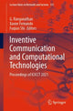 Book cover of: Inventive Communication and Computational Technologies. By: G. Ranganathan