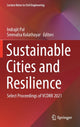 Book cover of: Sustainable Cities and Resilience. By: Indrajit Pal
