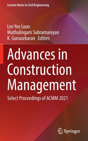 Advances in Construction Management