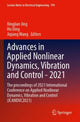 Book cover of: Advances in Applied Nonlinear Dynamics, Vibration and Control -2021. By: Xingjian Jing