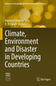 Book cover of: Climate, Environment and Disaster in Developing Countries. By: Narayan Chandra Jana