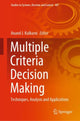 Book cover of: Multiple Criteria Decision Making. By: Anand J. Kulkarni