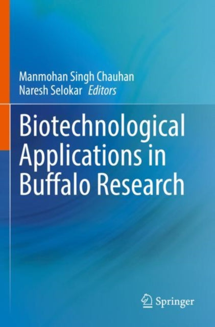 Book cover of: Biotechnological Applications in Buffalo Research. By: Manmohan Singh Chauhan