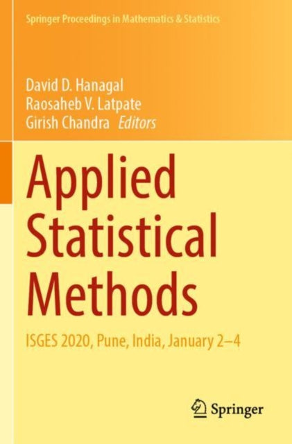 Book cover of: Applied Statistical Methods. By: David D. Hanagal