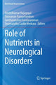 Book cover of: Role of Nutrients in Neurological Disorders. By: Senthilkumar Rajagopal