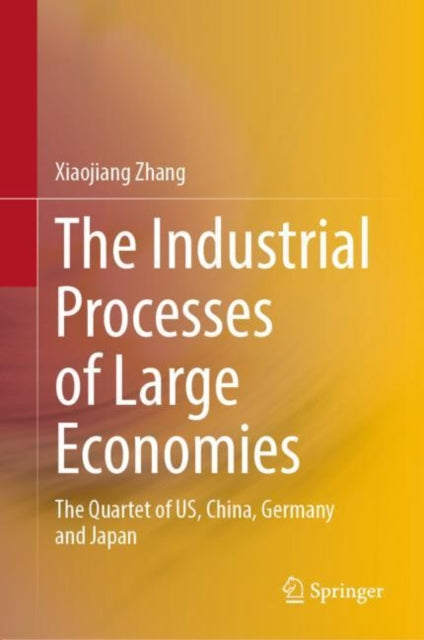 Book cover of: Industrial Processes of Large Economies. By: Xiaojiang Zhang