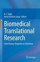 Book cover of: Biomedical Translational Research. By: R. C. Sobti