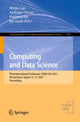 Book cover of: Computing and Data Science. By: Weijia Cao
