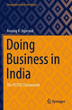Book cover of: Doing Business in India. By: Anurag K. Agarwal