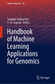 Book cover of: Handbook of Machine Learning Applications for Genomics. By: Sanjiban Sekhar Roy