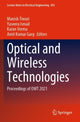 Book cover of: Optical and Wireless Technologies. By: Manish Tiwari