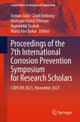 Book cover of: Proceedings of the 7th International Corrosion Prevention Symposium for Research Scholars. By: Azman Jalar
