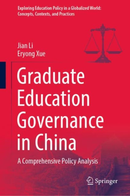 Book cover of: Graduate Education Governance in China. By: Jian Li