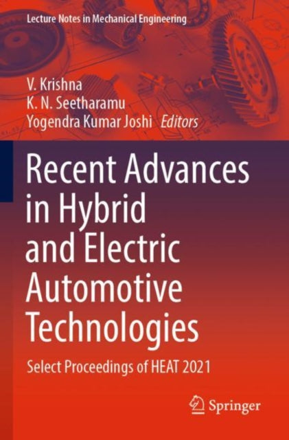 Book cover of: Recent Advances in Hybrid and Electric Automotive Technologies