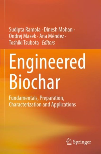 Book cover of: Engineered Biochar. By: Sudipta Ramola