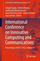 Book cover of: International Conference on Innovative Computing and Communications. By: Deepak Gupta