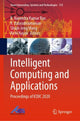 Book cover of: Intelligent Computing and Applications. By: B. Narendra Kumar Rao
