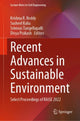 Book cover of: Recent Advances in Sustainable Environment. By: Krishna R. Reddy