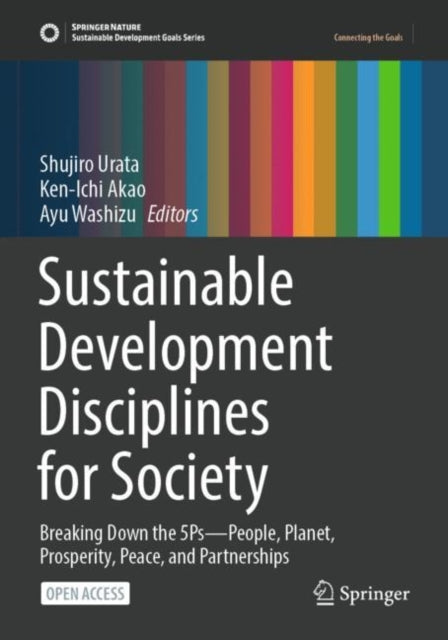 Book cover of: Sustainable Development Disciplines for Society. By: Shujiro Urata