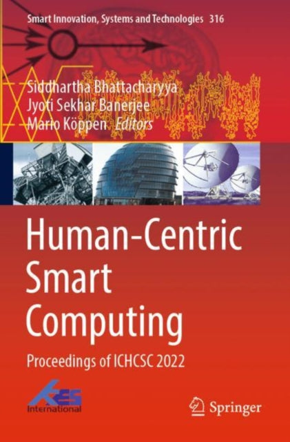 Book cover of: Human-Centric Smart Computing. By: Siddhartha Bhattacharyya