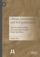 Book cover of: Official Governance and Self-governance. By: Qingzhi Zhou