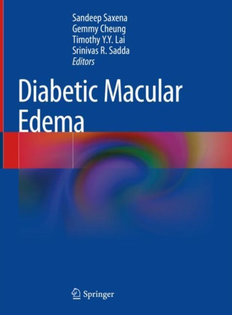 Book cover of: Diabetic Macular Edema. By: Sandeep Saxena