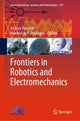 Book cover of: Frontiers in Robotics and Electromechanics. By: Andrey Ronzhin