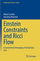 Book cover of: Einstein Constraints and Ricci Flow. By: Mauro Carfora