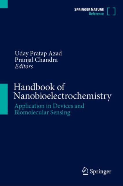 Book cover of: Handbook of Nanobioelectrochemistry. By: Pranjal Chandra