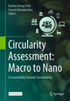 Book cover of: Circularity Assessment: Macro to Nano. By: Rashmi Anoop Patil