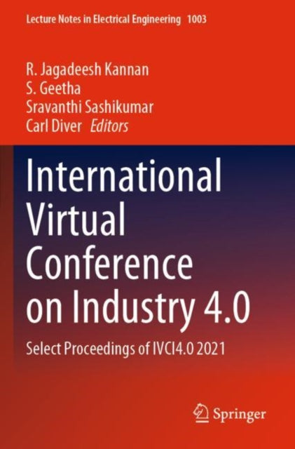 Book cover of: International Virtual Conference on Industry 4.0. By: R. Jagadeesh Kannan