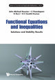 Book cover of: Functional Equations And Inequalities: Solutions And Stability Results. By: K. Ravi