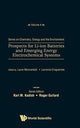 Book cover of: Prospects For Li-ion Batteries And Emerging Energy Electrochemical Systems. By: Laure Monconduit