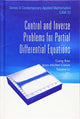 Book cover of: Control And Inverse Problems For Partial Differential Equations. By: Gang Bao