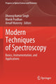 Book cover of: Modern Techniques of Spectroscopy. By: Dheeraj Kumar Singh