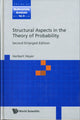 Book cover of: Structural Aspects In The Theory Of Probability (2nd Enlarged Edition). By: Herbert Heyer