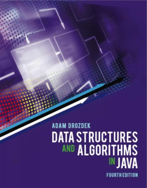 Book cover of: Data Structures and Algorithms in Java. By: Adam Drozdek