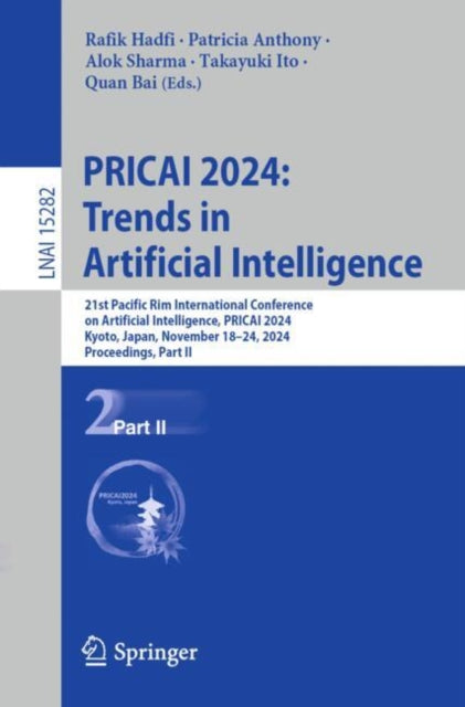 Book cover of: PRICAI 2024: Trends in Artificial Intelligence
