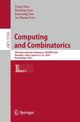 Book cover of: Computing and Combinatorics. By: Yong Chen