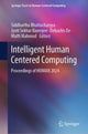 Book cover of: Intelligent Human Centered Computing. By: Siddhartha Bhattacharyya