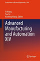 Book cover of: Advanced Manufacturing and Automation XIV. By: Yi Wang