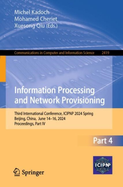 Book cover of: Information Processing and Network Provisioning