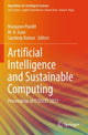Book cover of: Artificial Intelligence and Sustainable Computing