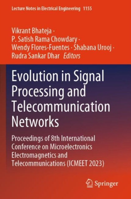 Book cover of: Evolution in Signal Processing and Telecommunication Networks