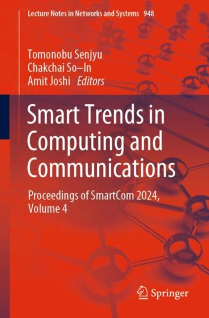 Book cover of: Smart Trends in Computing and Communications. By: Tomonobu Senjyu